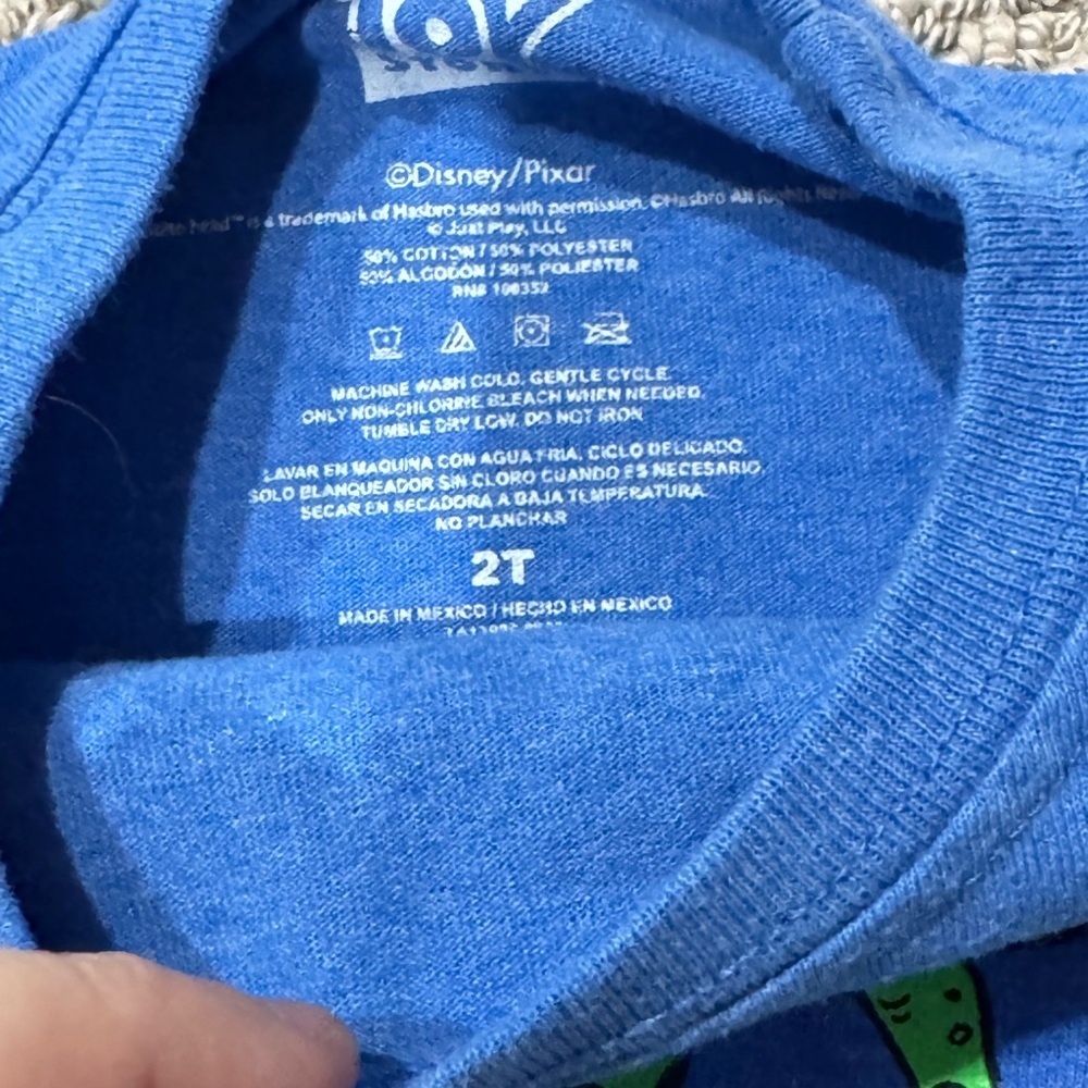 ☀️Pixar Toy Story Blue Kids T-Shirt - Picture 2 of 2
